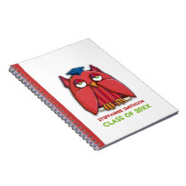 Red Owl Grad Notebook notebooks