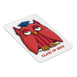 Red Owl Grad Premium Magnet