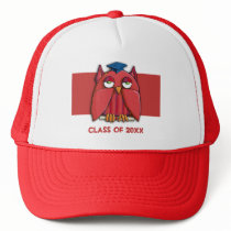 Red Owl Grad red Hat