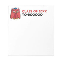 Red Owl Grad Small Notepad notepads