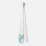 Red Owl In Tree Neckwear