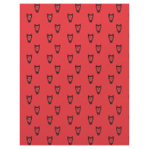 Red owl pattern personalized letterhead