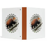 Red Panda Bear Binder