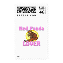 Red Panda Lover postage by AnimalShirts Red Panda Lover postage