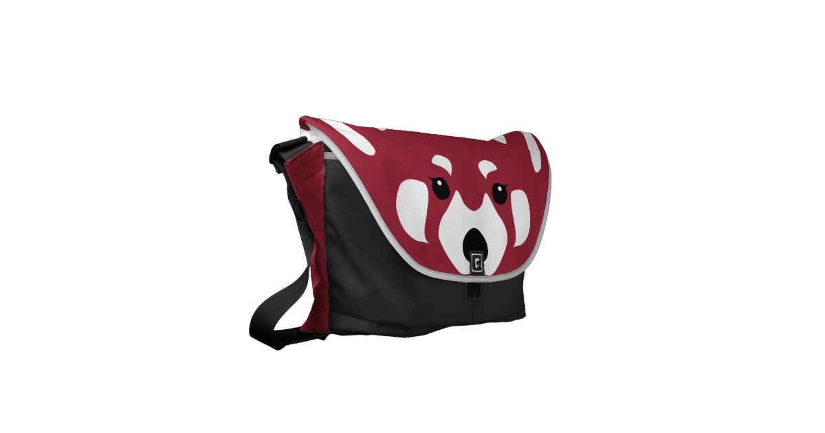 Red Panda Messenger Bag Zazzle