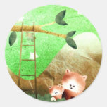 red panda mountain - stickers