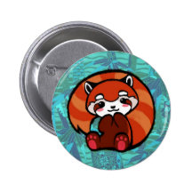 Red Panda Pin