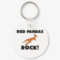 Red Pandas Rock keychains by AnimalShirts Red Pandas Rock keychains