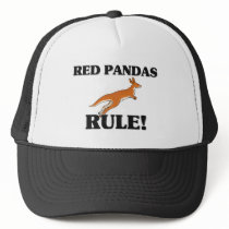 RED PANDAS Rule! hats by AnimalShirts RED PANDAS Rule! hats
