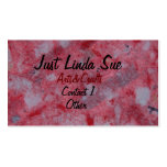 Red Paper Crafts Business Cards