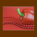 red paprika&beads postcards