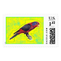 Red Parrot postage