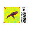 Red Parrot stamp