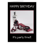Red Party Shoes, It's party time!! Card