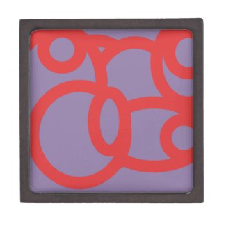 red pattern 646 premium trinket boxes