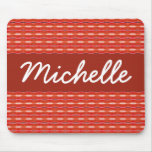 Red Pattern mousepads