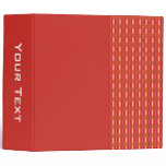 Red pattern binders