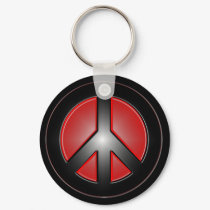 red peace design keychains by bashaa red peace design keychains