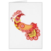 Red Peacock cards by animalworld Red Peacock cards