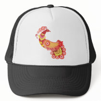 Red Peacock hats by animalworld Red Peacock hats
