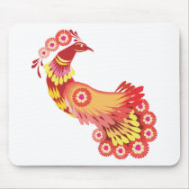 Red Peacock mousepads by animalworld Red Peacock mousepads