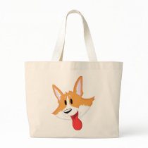 Red Pembroke Welsh Corgi Cartoon Bag