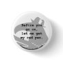 Red Pen 1.25" Button