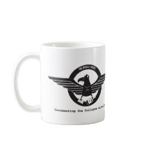 red pen mug