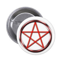 Red Pentagram Button