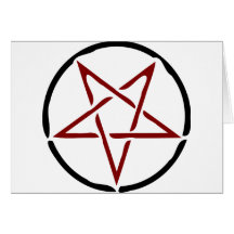 Red Pentagram Cards