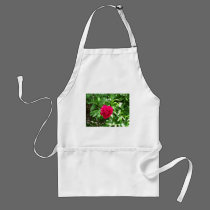Red Peony aprons