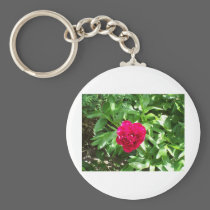 Red Peony keychains