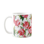 Red Peony Seamless mugs