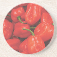 red pepper coasters