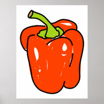 Red Pepper Print