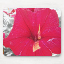 Red Petunia mousepads by BlayzeInk Red Petunia mousepads