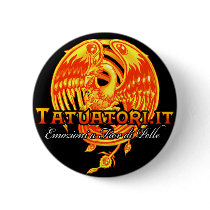 Red Phoenix buttons by TattooDan Red Phoenix buttons