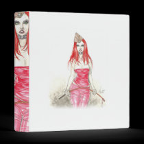 Red Phoenix Rising Binder binders