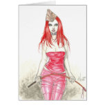 Red Phoenix Rising Card