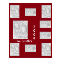 Red Photo Collage 2009 posters by PersonalizedPosters Red Photo Collage 2009 posters