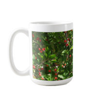 Red Pie Cherries mugs by charlesblack7 Red Pie Cherries mugs