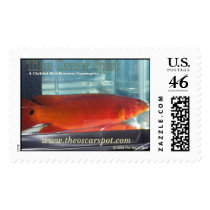 Red Pike Cichlid postage by oscar_azac Red Pike Cichlid postage