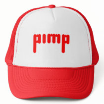 Red Pimp Hat by phukshirts Red Pimp Hat