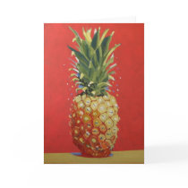Red Pineapple Greeting Card / Invitation cards