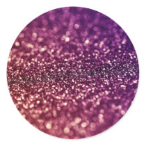 Red Pink and Purple Sparkle Diva Glitter Design Sticker
