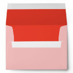 Red / Pink Greeting Card Envelope