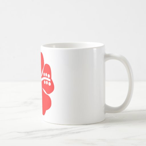 red pink hibiscus aloha flower mugs
