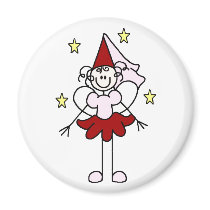 Red/Pink Princess Magnet