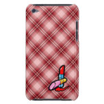 Red Plaid Cosmetics iPod Touch Case-Mate Case