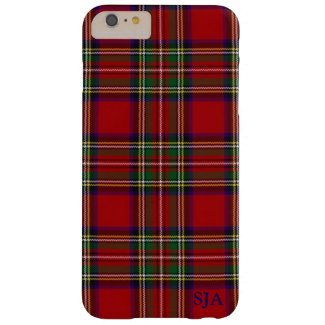 Red Plaid Design iPhone case